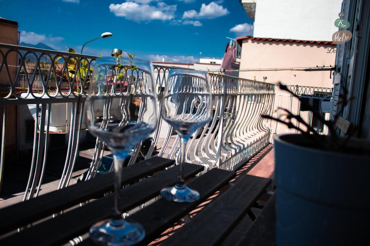 Le Tre Pietre Del Vesuvio Apartment ปอมเปอี ภายนอก รูปภาพ